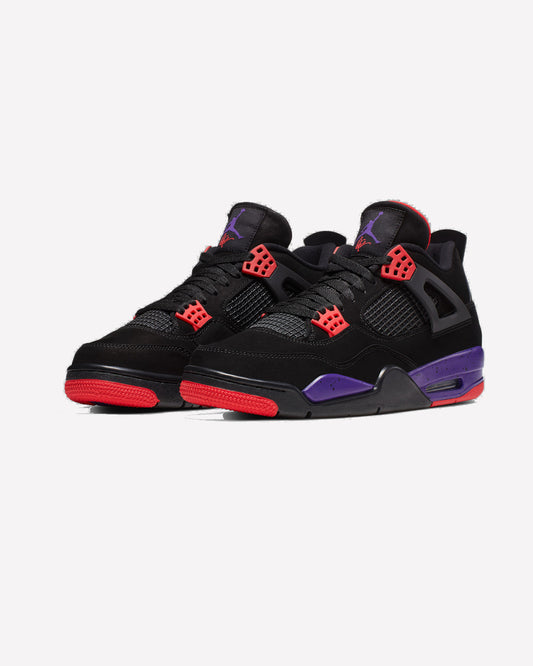 Jordan 4 Retro Raptors Drake OVO — detalle del upper