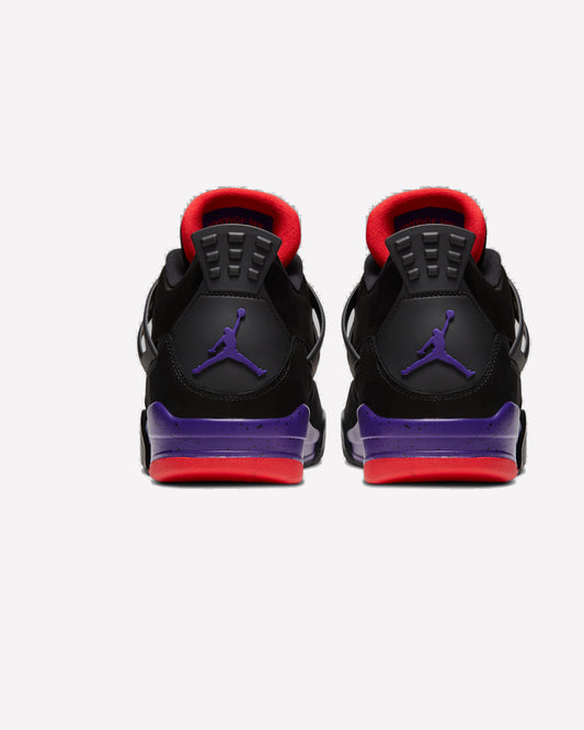 Jordan 4 Retro Raptors Drake OVO — detalle del logo