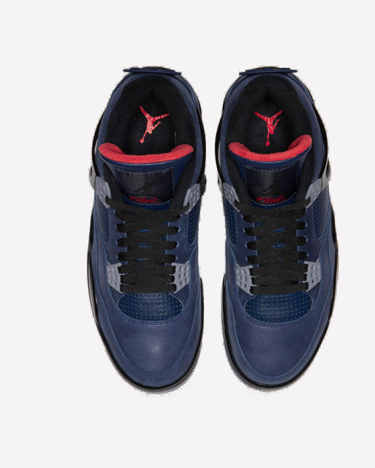 Jordan 4 Retro Winterized Loyal Blue — vista de la suela