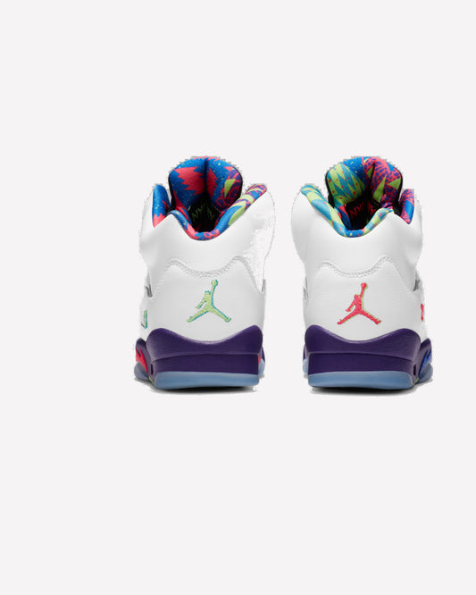 Jordan 5 Retro Alternate Bel-Air (GS) — detalle del lateral