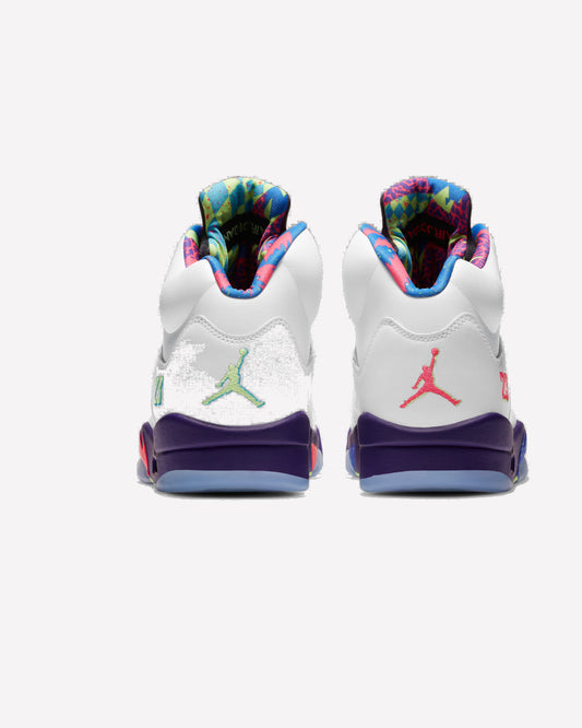Jordan 5 Retro Alternate Bel-Air — detalle del talón