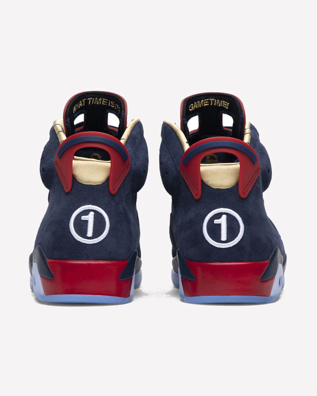 Jordan 6 Retro Doernbecher 15th Anniversary — vista del talón