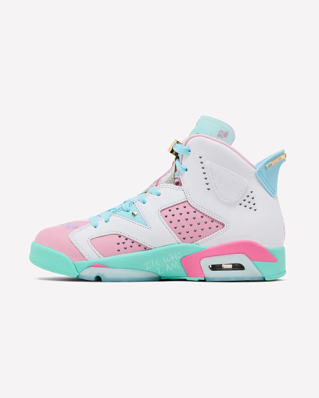 Jordan 6 Retro Doernbecher Jillian — vista lateral