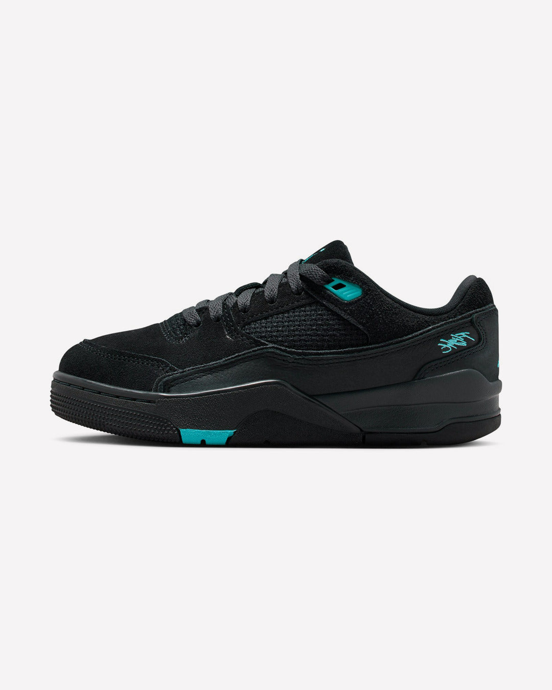 Air Jordan Flight Court Black Gamma Blue (GS)