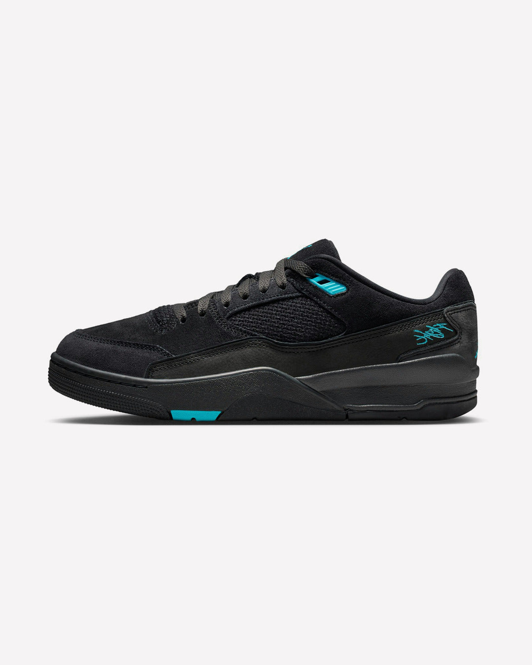 Air Jordan Flight Court Black Gamma Blue