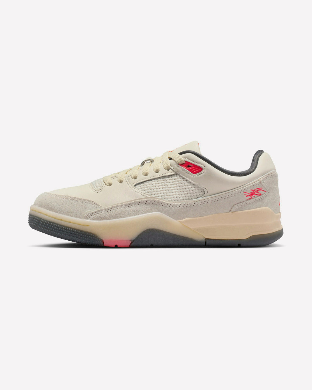 Air Jordan Flight Court Pale Ivory Anthracite Infrared