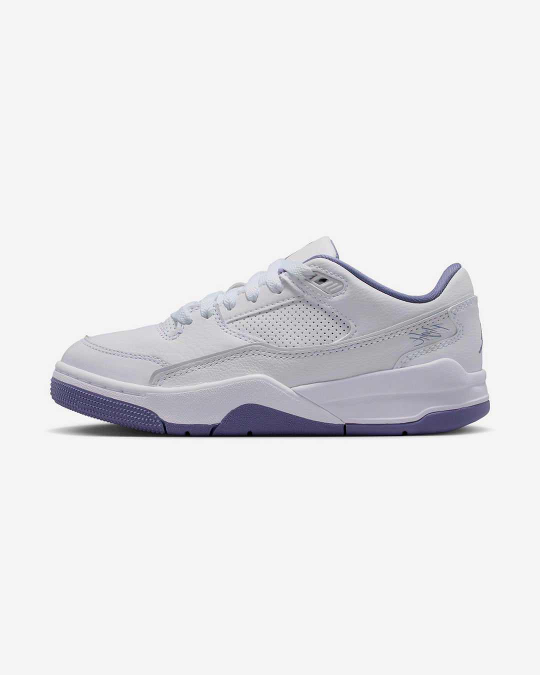 Air Jordan Flight Court White Dusty Amethyst (GS)
