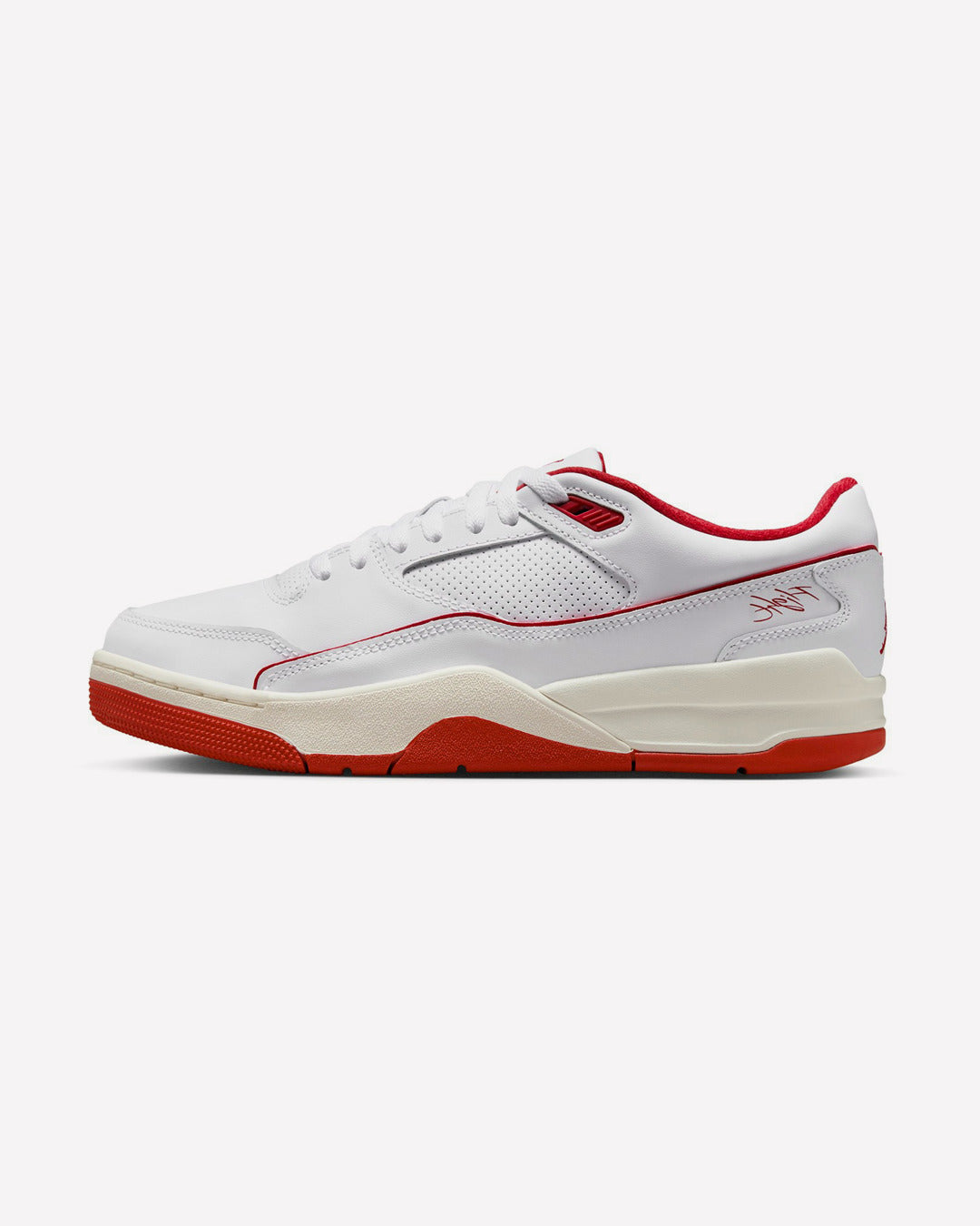Air Jordan Flight Court White Sail Black Varsity Red