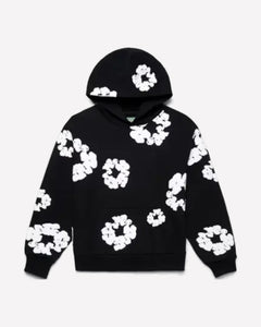 Denim Tears The Cotton Wreath Hoodie Black