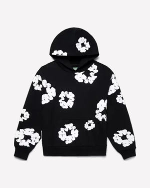 Denim Tears The Cotton Wreath Hoodie Black