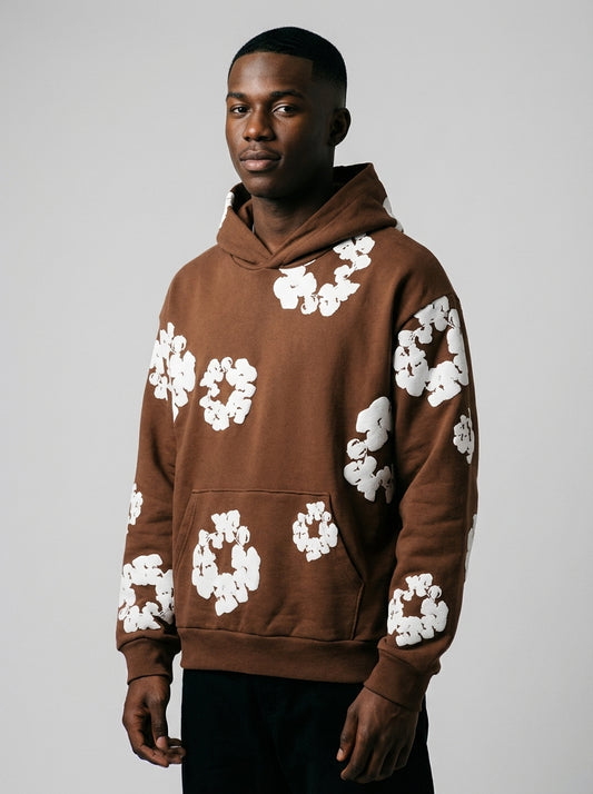 Denim Tears The Cotton Wreath Sweatshirt Brown