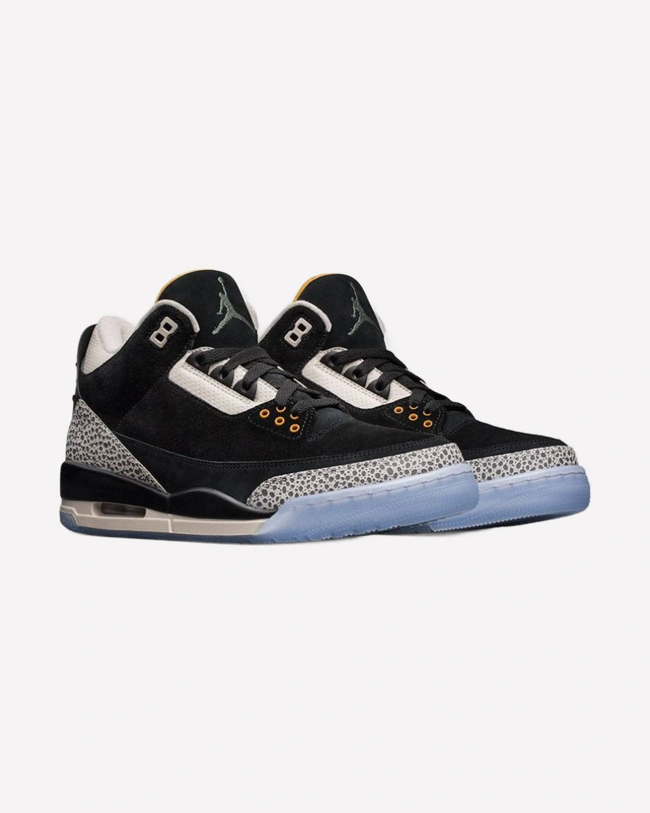 Jordan 3 Retro atmos Safari — vista superior