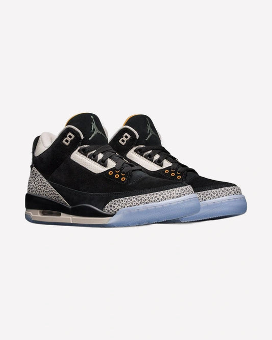 Jordan 3 Retro atmos Safari — vista superior
