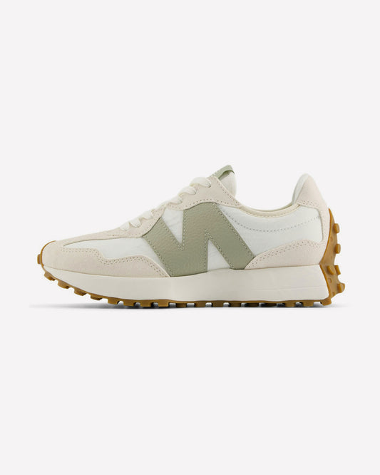 New Balance 327 Linen Sea Salt Olivine (Women's)