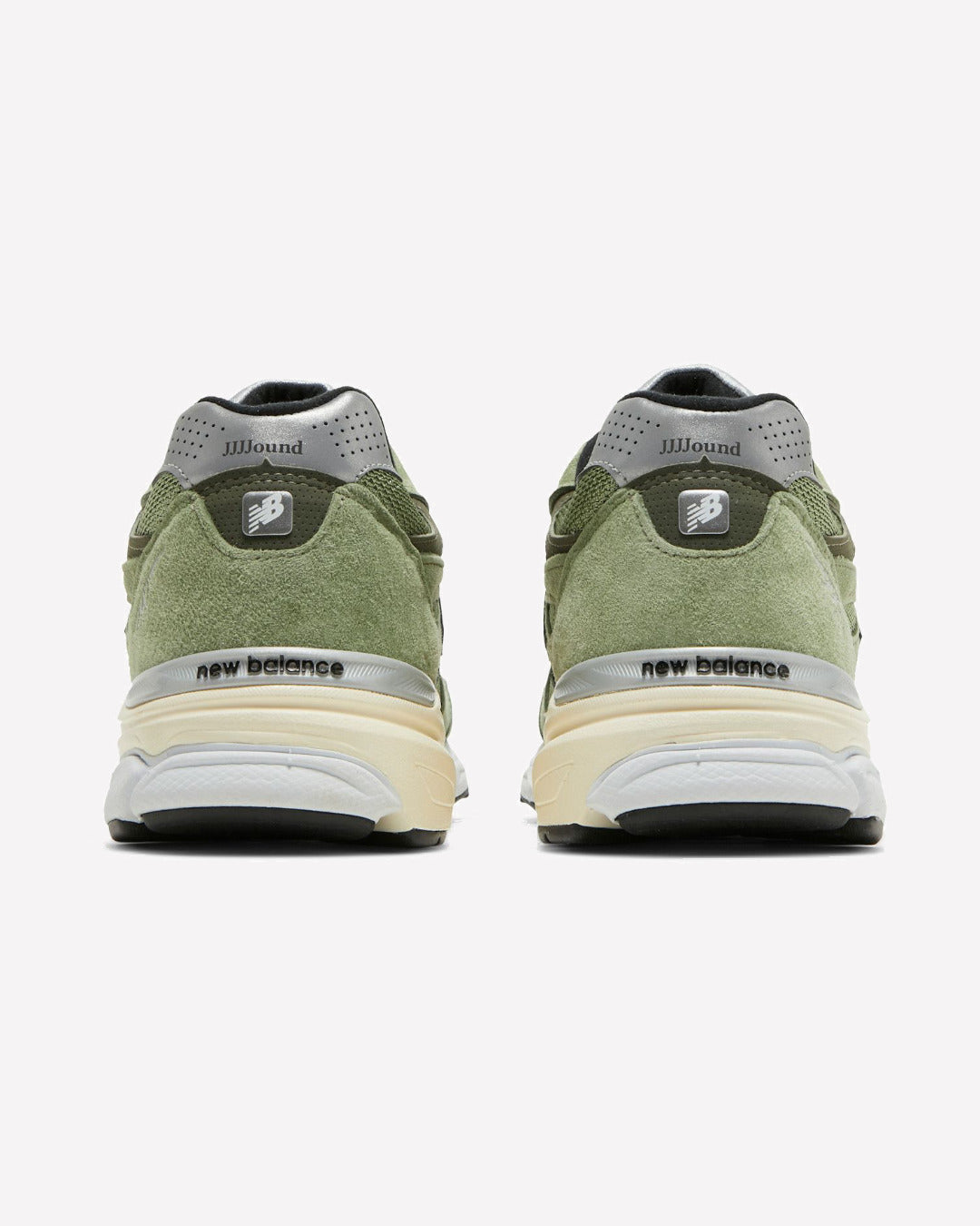 New Balance 990v3 MiUSA JJJJound Olive — vista superior