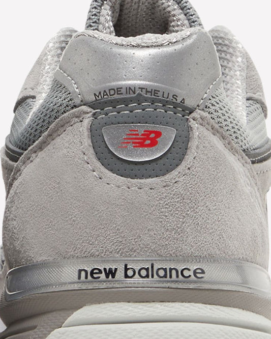 New Balance 990v4 MiUSA Grey Silver (8)