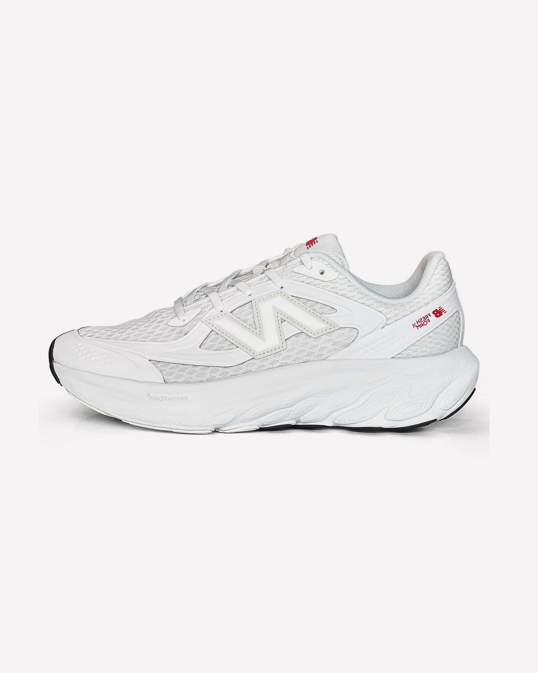 New Balance Fresh Foam Trainer White Sea Salt Red