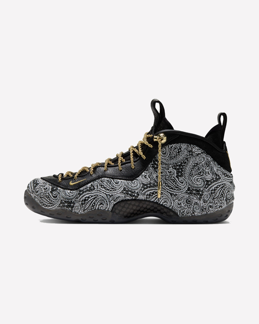 Nike Air Foamposite One Victor Solomon ASW Black — vista lateral