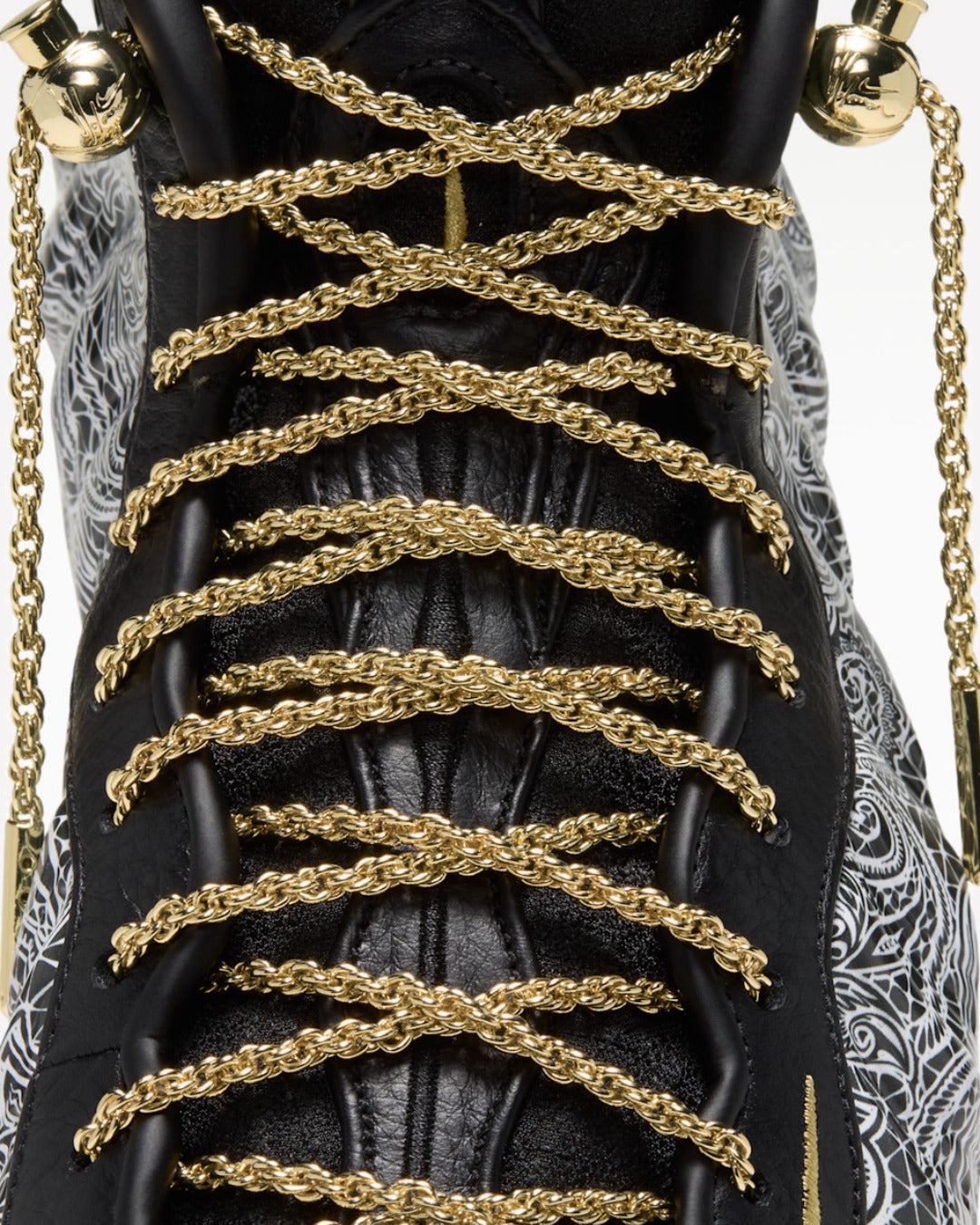 Nike Air Foamposite One Victor Solomon ASW Black — detalle del lateral