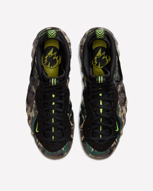Nike Air Foamposite Pro Army Camo — vista superior