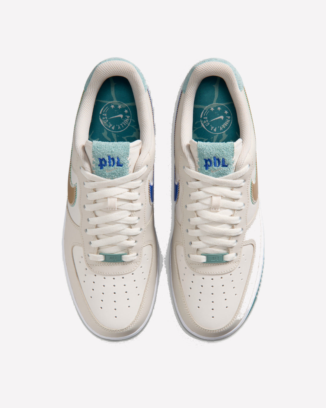 Nike Air Force 1 Low '07 Philadelphia — vista superior