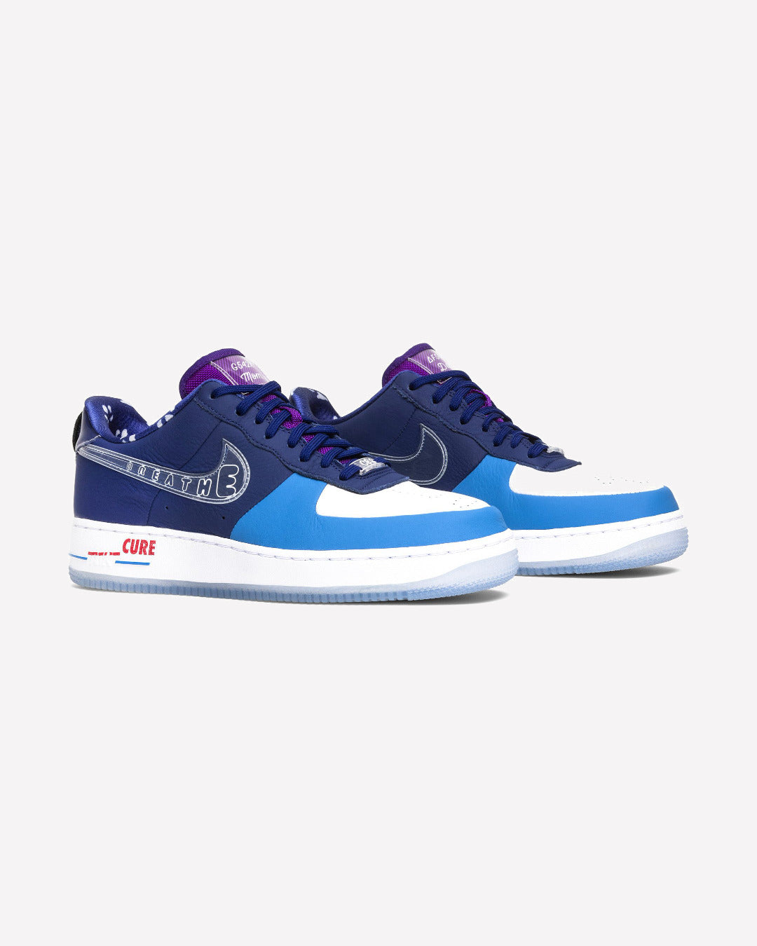 Nike Air Force 1 Low Doernbecher (2018) — detalle del talón