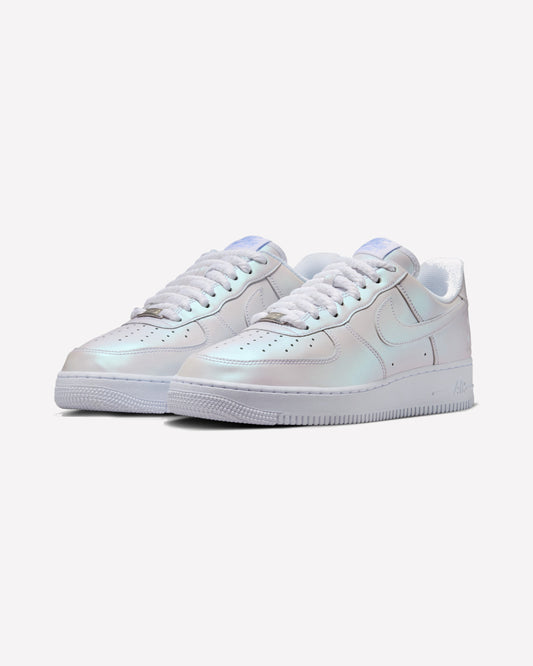 Nike Air Force 1 Low Ja Morant Pearlescent White — detalle del talón