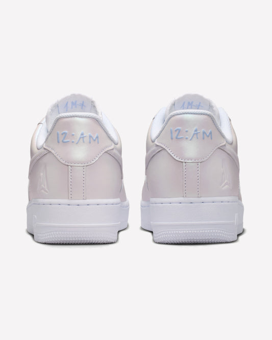 Nike Air Force 1 Low Ja Morant Pearlescent White — detalle del lateral