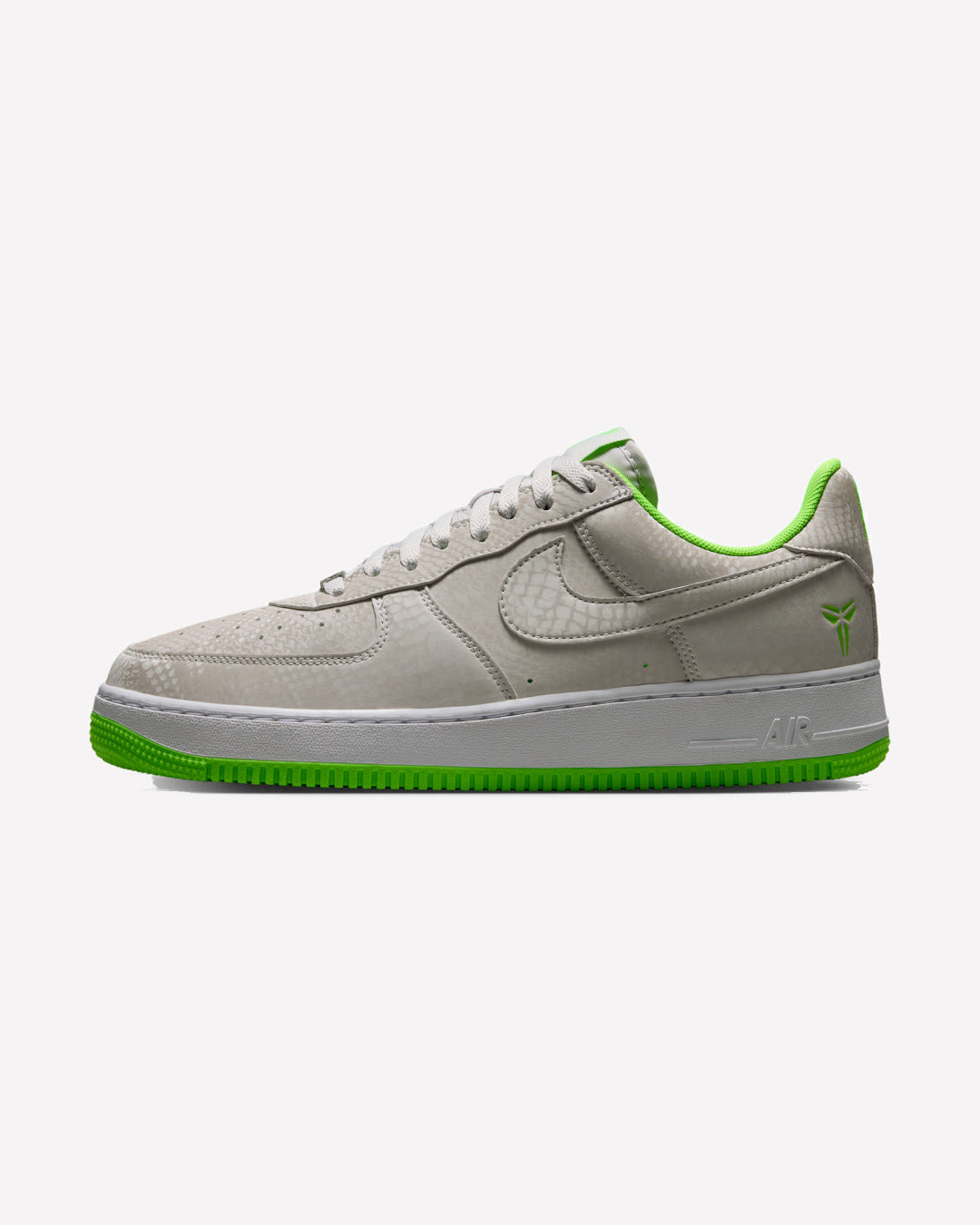 Nike Air Force 1 Low Kobe Bryant Forever Vast Grey Electric Green