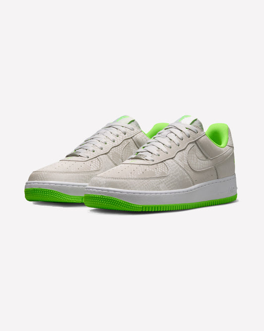 Nike Air Force 1 Low Kobe Bryant Forever Vast Grey Electric Green — vista superior