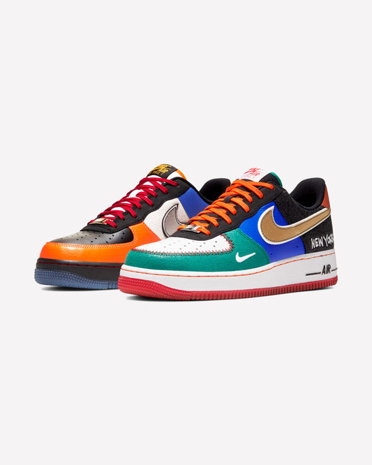 Nike Air Force 1 Low NYC City of Athletes — detalle del upper