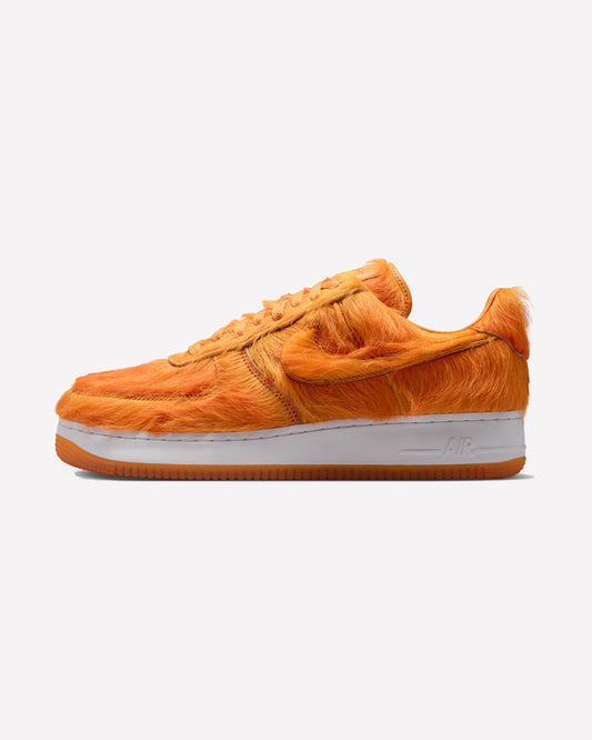 Nike Air Force 1 Low Technicolor Tale Orange Pony Hair — vista lateral