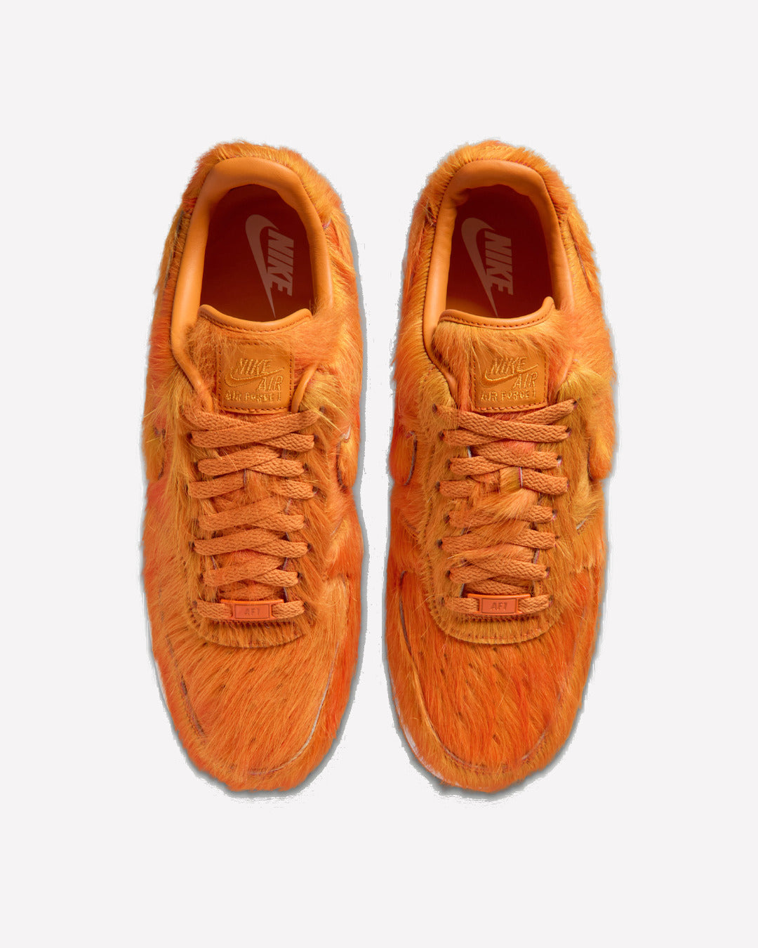 Nike Air Force 1 Low Technicolor Tale Orange Pony Hair — suela exterior