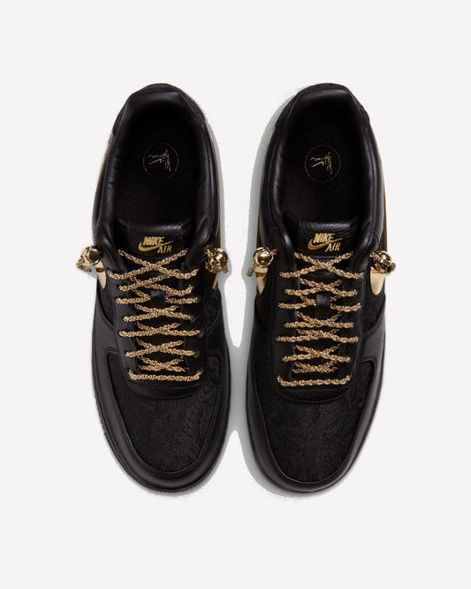 Nike Air Force 1 Low Victor Solomon ASW Black — vista trasera