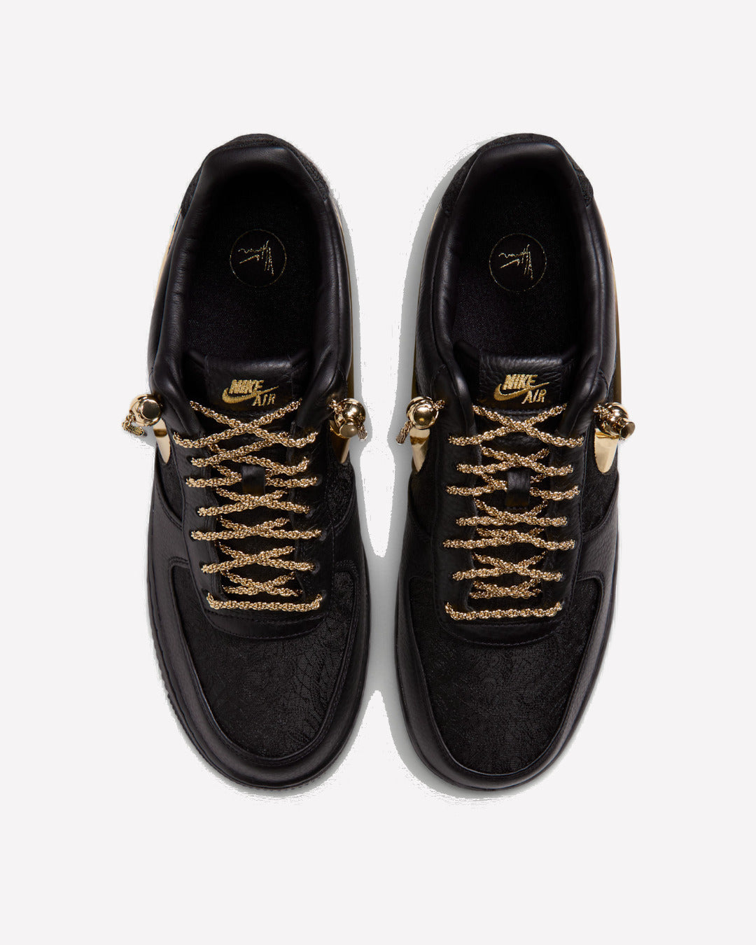 Nike Air Force 1 Low Victor Solomon ASW Black — vista trasera