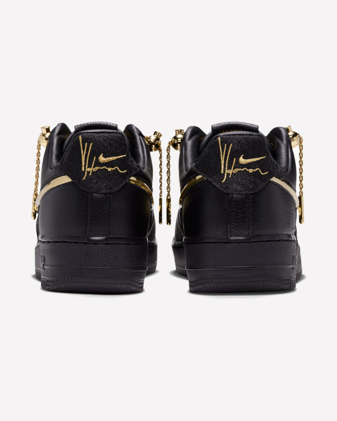 Nike Air Force 1 Low Victor Solomon ASW Black — detalle del upper
