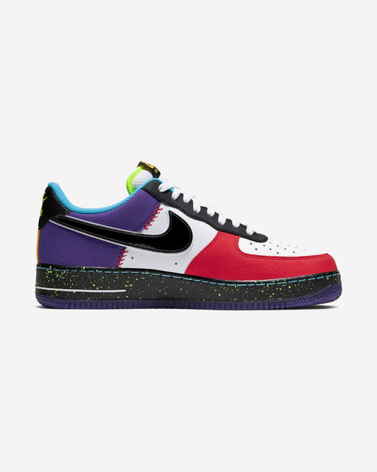 Nike Air Force 1 Low What The LA — vista del talón