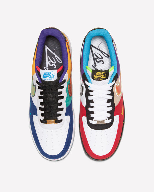 Nike Air Force 1 Low What The LA — vista de la suela