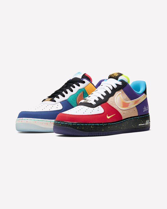 Nike Air Force 1 Low What The LA — detalle del upper