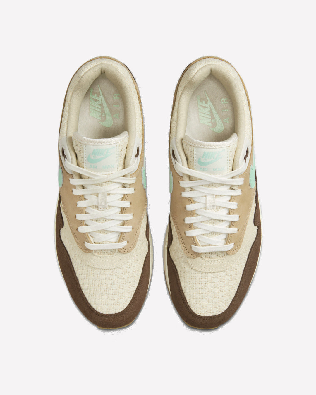 Nike Air Max 1 Crepe Brown — vista de la suela