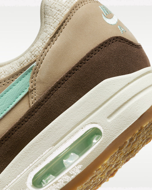 Nike Air Max 1 Crepe Brown — vista frontal