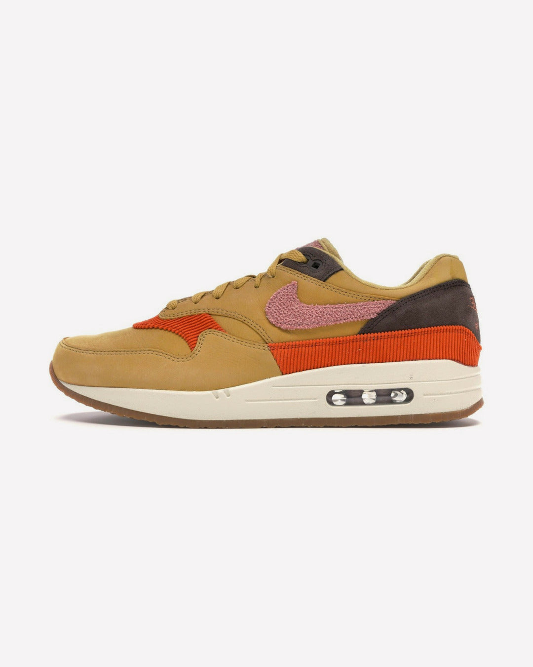 Nike Air Max 1 Crepe Wheat Gold Rust Pink