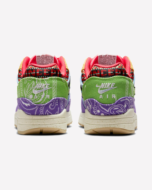 Nike Air Max 1 SP Concepts Far Out — vista de la suela