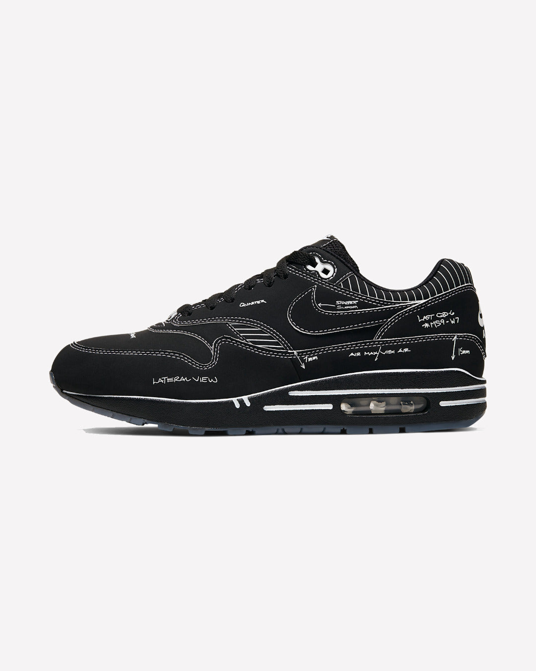 Nike Air Max 1 Tinker Sketch to Shelf Black