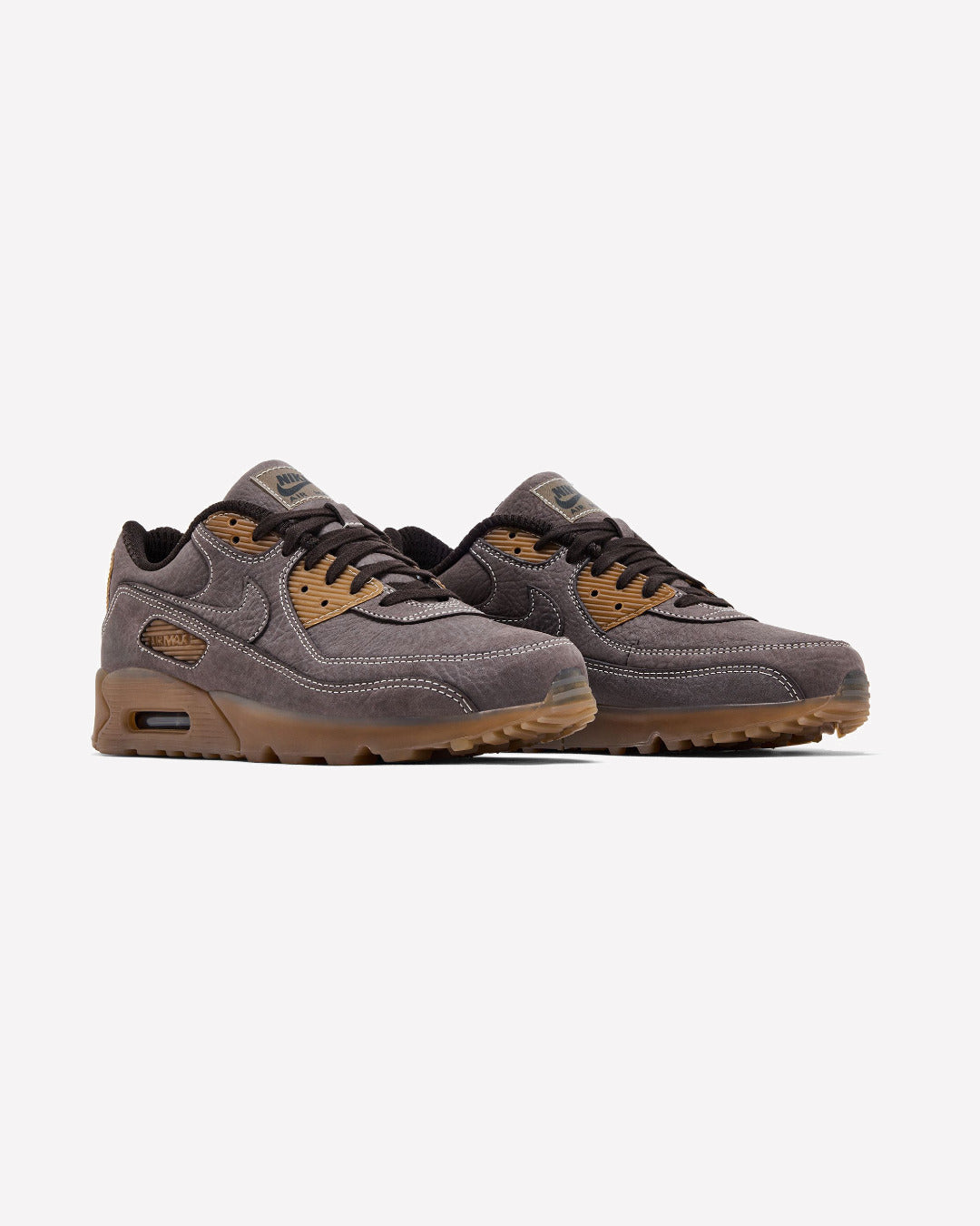 Nike Air Max 90 Shadow Brown — detalle del talón