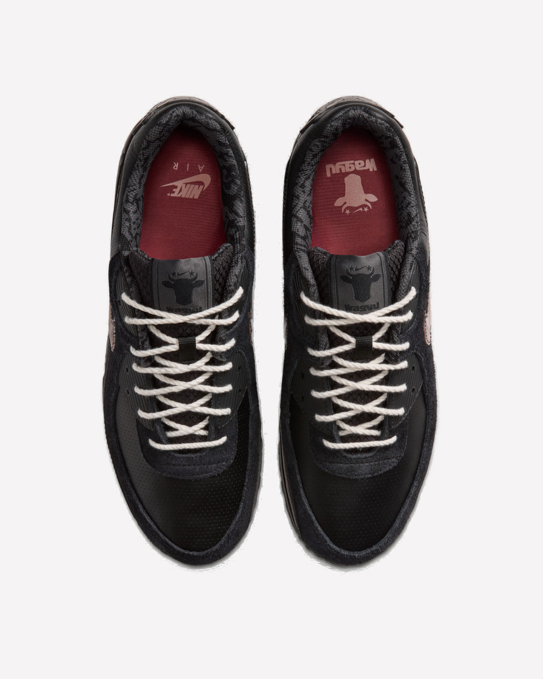 Nike Air Max 90 Wagyu Black — vista superior