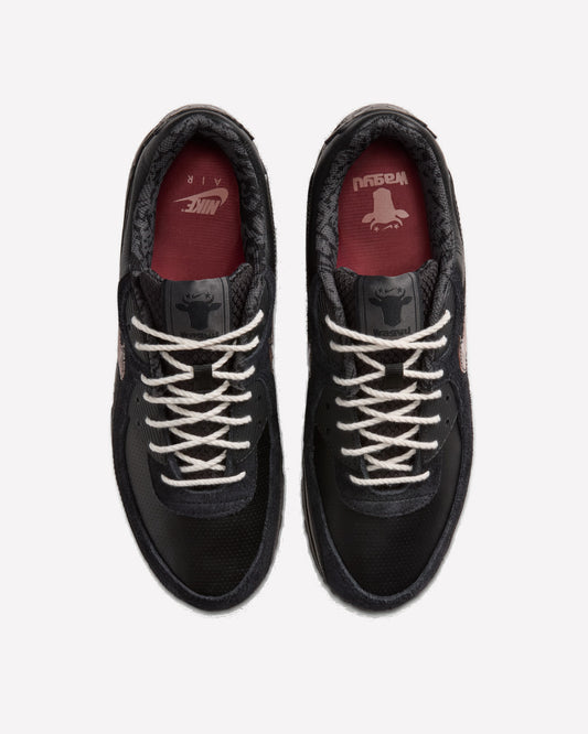 Nike Air Max 90 Wagyu Black — vista superior