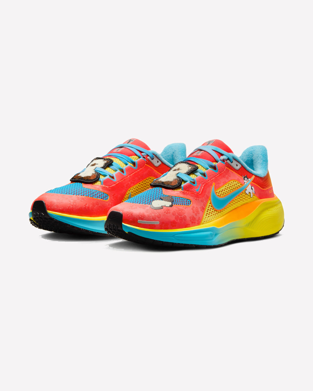 Nike Air Zoom Pegasus 41 Doernbecher Tima — detalle del upper