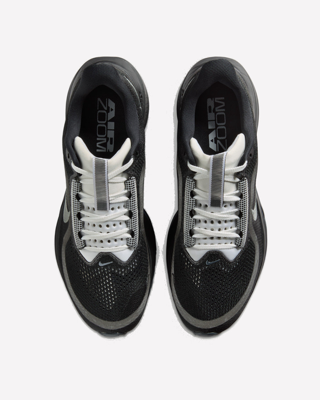 Nike Air Zoom Pegasus Premium SP Black Metallic Silver — vista del talón