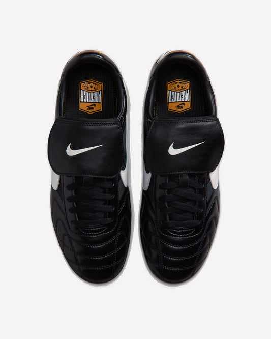Nike Cryoshot Tiempo Premier 1994 Black White — vista superior